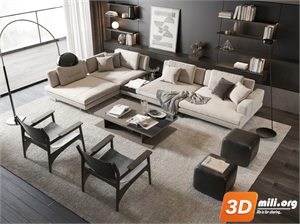 Sofa Minotti Skp Files 